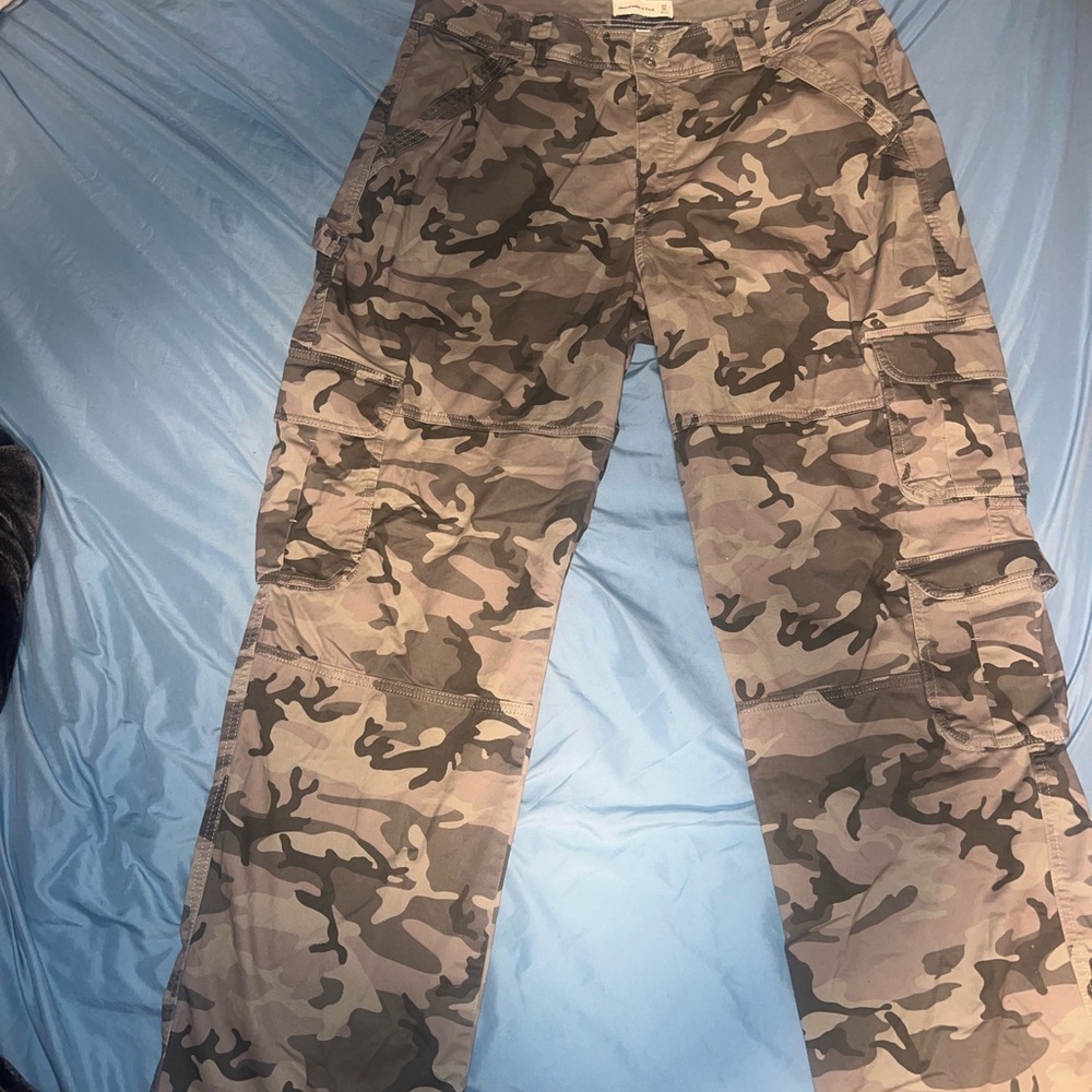 Abercrombie and Fitch Curve Love Cargos